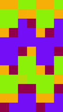 Dikey bileşim, canlı ve dinamik olarak tekrarlanan canlandırılmış piksel dokusuna sahip soyut renkli arkaplan.