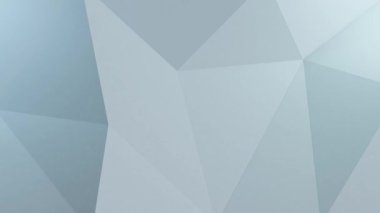 Geometrik Doku ve Döngü Hareketi ile 3B Canlandırma Açık Mavi Soyut Arkaplan