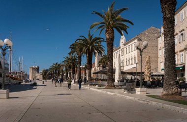 Promenade in the Old City Trogir, Croatia
