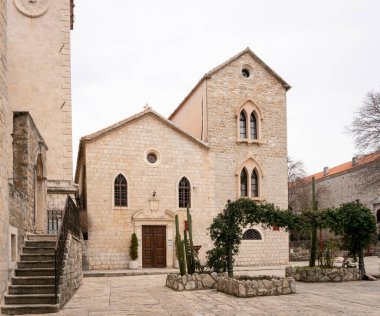 Church of St John in the old town of Budva, Montenegro