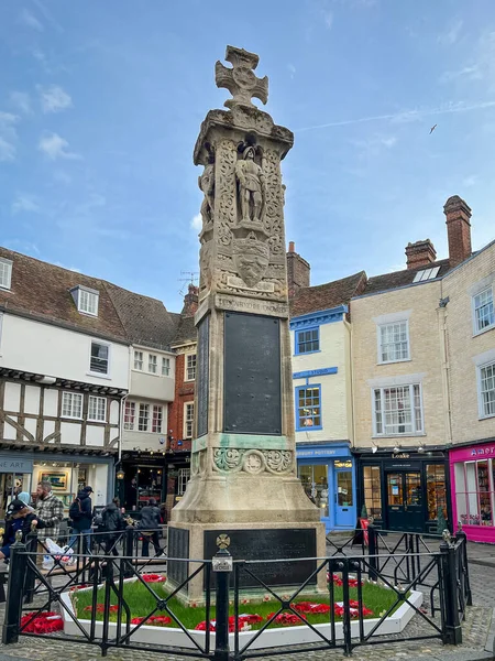 Válečný Památník Canterbury Kent Velká Británie — Stock fotografie