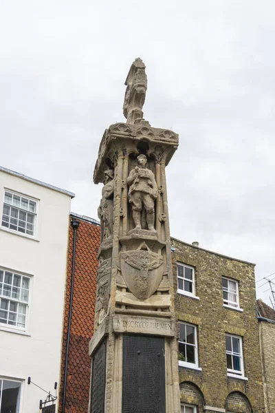 Monumento Caduti Nella Città Canterbury Kent Regno Unito — Foto Stock