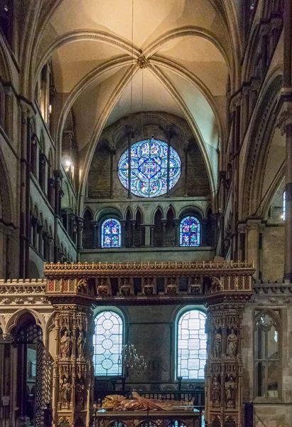 Arquitectura Tumba Del Arzobispo Henry Chichele Dentro Catedral Canterbury Ciudad — Foto de Stock