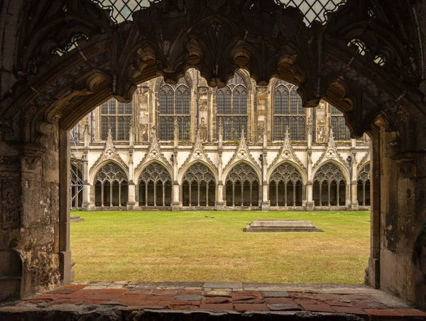 Architektura Katedry Canterbury Canterbury Wielka Brytania — Zdjęcie stockowe
