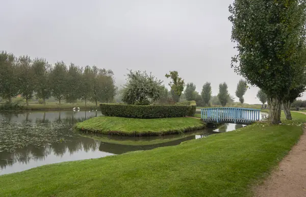Сад Личности Городе Онфлер Нормандия Франция Стоковое Фото