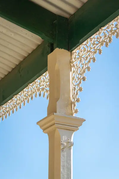Detail of Victorian architecture in the rural town of Beechworth, Victoria, Australia