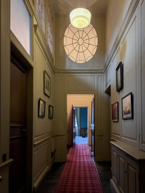 17. Büyücü Evi 'nin iç koridoru.