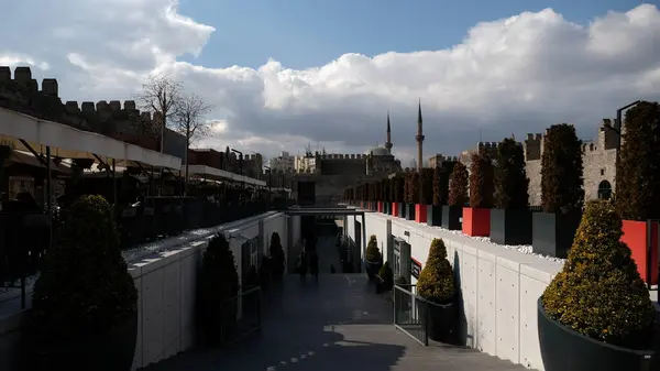 Türkiye 'nin Kayseri kentindeki en ünlü dönüm noktası olan devletin başkenti olan eski kentin kenti 