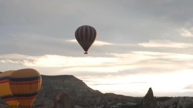 Kapadokya 'da sıcak hava balonları