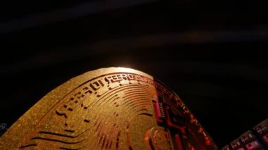 Bitcoin Kripto Para Birimi Giriş Canlandırması