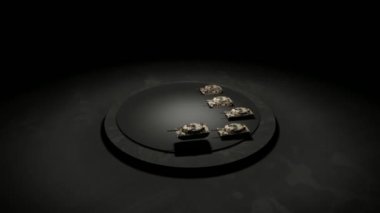 Çin Askeri Karargahı Animasyon Planı