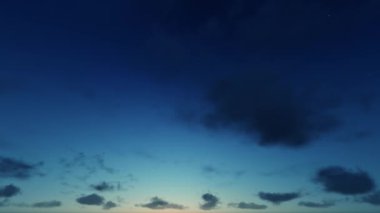 Akşam Bulutları 3 boyutlu canlandırma