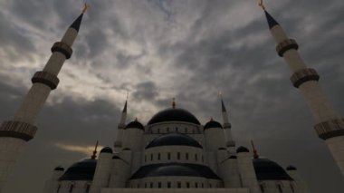 Cami ve Dark Sky 3d animasyon