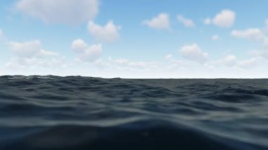 Okyanus ve Mavi Gök 3D animasyon