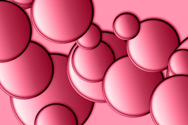 Gradient Circles Background Magenta Color Seamless Pattern — Fotografia de Stock