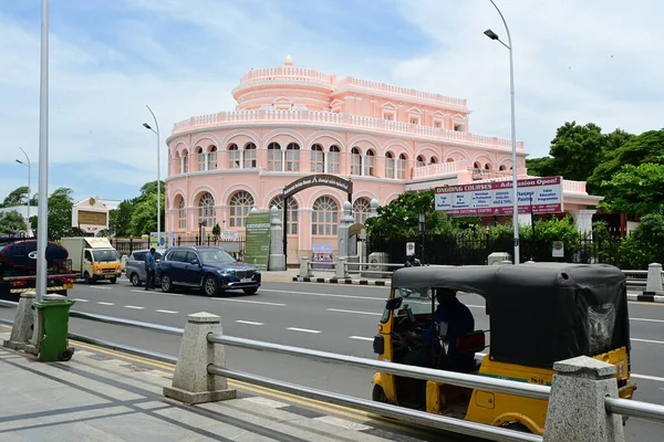 チェンナイ インド 2023年7月14日 インドのチェンナイにあるヴィヴァカナンダ イルラムまたはヴィヴァカナンダ ハウス アイスハウスまたはキャッスルカーナンとして知られている以前は インドのチェンナイの歴史的な建物です — ストック写真
