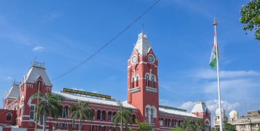 Chennai Merkez Tren İstasyonu, Chennai, Tamil Nadu, Hindistan 'daki ana tren istasyonu..