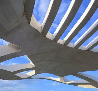 Güzel gelecekçi yapı mimarisi