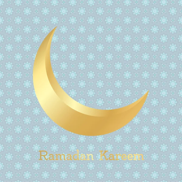 Ramadan Kareem Vector Hintergrund — Stockvektor