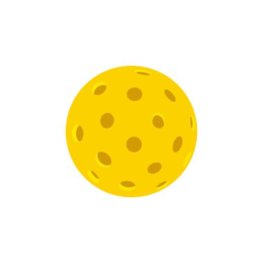  Pickleball izole vektör çizimi