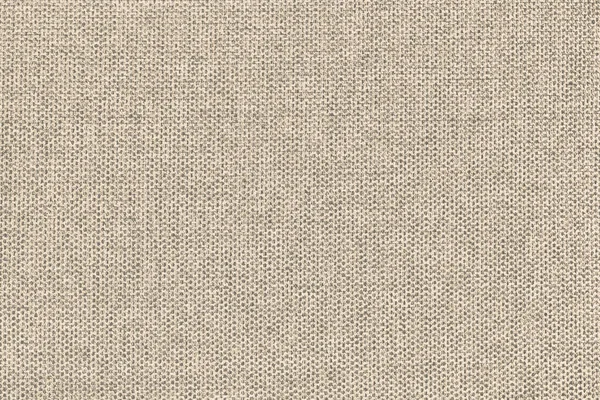 Beige cotton woven sofa cushion fabric texture background. High resolution photograph