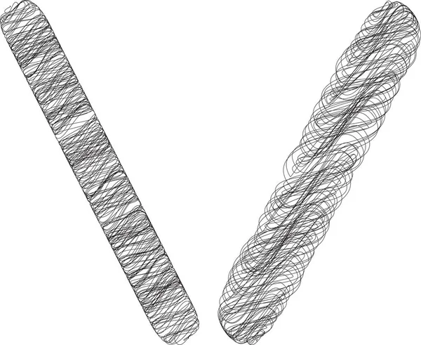 Иллюстрация Abstradoodle Vector — стоковый вектор