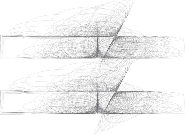 Каракулі Цифровий Ескіз Векторний Малюнок Вручну — стоковий вектор