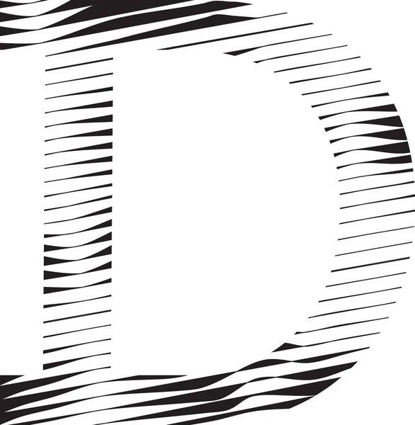 Bokstav Rand Rörelse Linje Logotyp Illustration Stockillustration