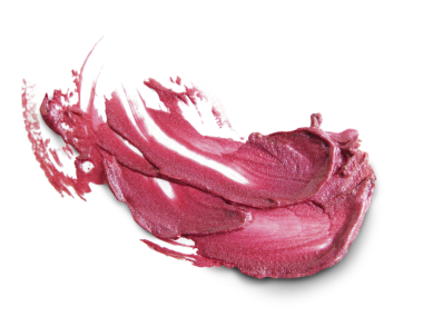 Şeffaf arkaplanda lekeli ruj