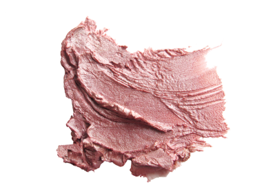 Şeffaf arkaplanda lekeli bir ruju kapat