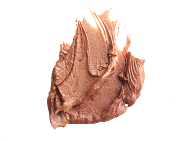 Şeffaf arkaplanda lekeli bir ruju kapat