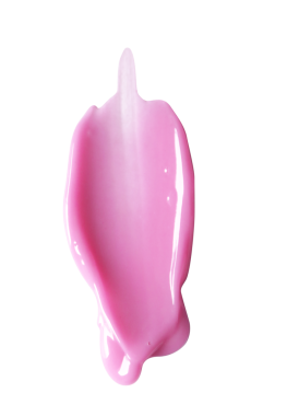 Pembe parlatıcı, şeffaf arkaplana yayılmış.