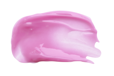 Pembe parlatıcı, şeffaf arkaplana yayılmış.