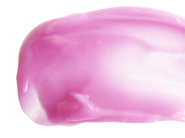 Pembe parlatıcı, şeffaf arkaplana yayılmış.