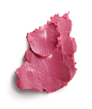 Şeffaf arkaplanda lekeli ruj