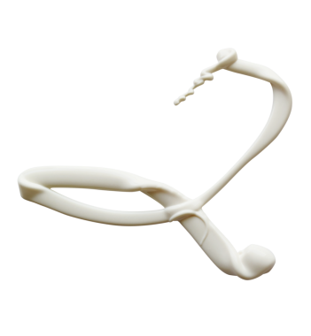 Şeffaf bir arka planda beyaz krem, mayonez olarak da kullanılabilir.