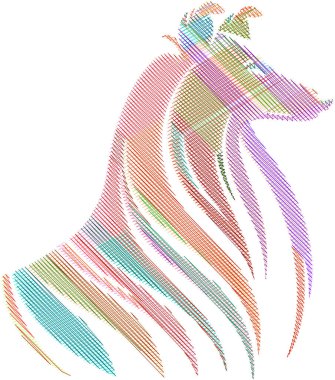 Uzun saçlı bir Collie 'nin detaylı çizimi, evcil hayvan temalı tasarımlar, çocuk kitapları veya neşeli markalaşma projeleri için mükemmel..