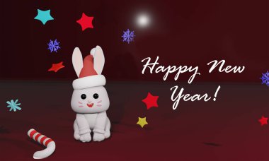 Tavşanların 3 boyutlu canlandırması