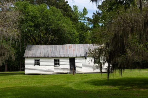 Charleston Carolina Sul Eua Abril 2023 Cabana Escravos Histórica Magnolia — Fotografia de Stock