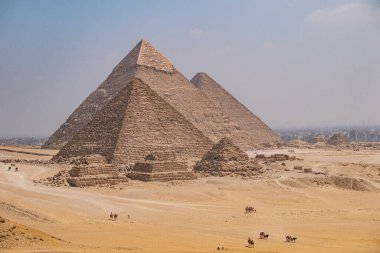 Giza Necropolis, Mycerinus Piramidi, Khafre Piramidi ve Khufu Piramidi, Mısır