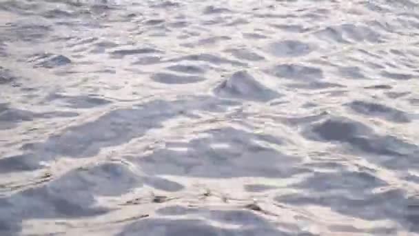 Букет Малих Хвиль Морі — стокове відео