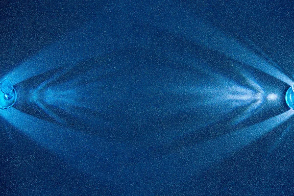 Fundo Granulação Fina Estrutural Azul Luz Raios Azuis Luz — Fotografia de Stock