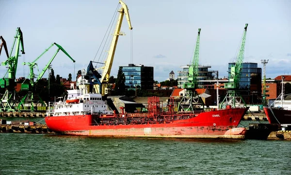 Kłajpeda Litwa Czerwca 2014 Statek Izmoil Imo 8918344 Kłajpedzie — Zdjęcie stockowe