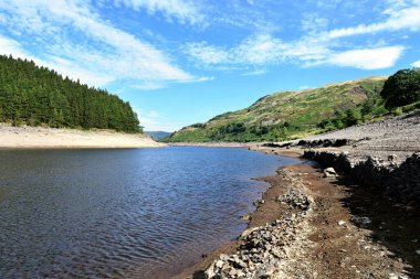 Düşük su ve Haweswater Rigg 'i