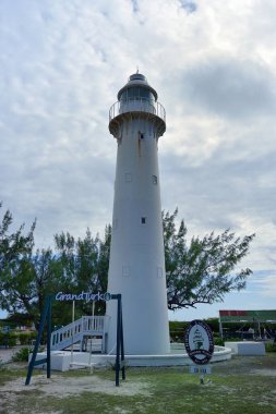 Nelson Dikkat, Grand Turk - 4 Şubat 2024: Grand Turk 'ün Tarihi Işıkları 