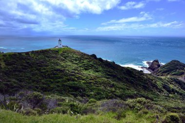 Deniz buluşması ve Cape Reinga 'nın deniz feneri, Yeni Zelanda