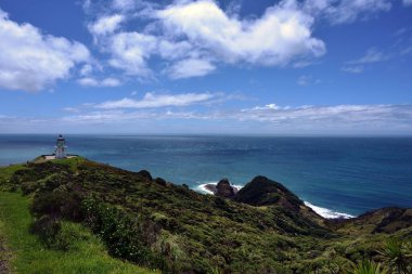 Deniz buluşması ve Cape Reinga 'nın deniz feneri, Yeni Zelanda