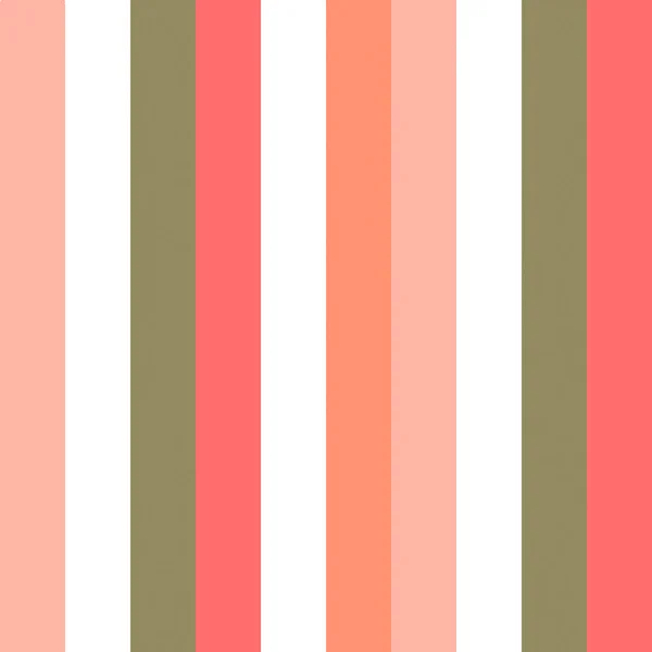 Seamless Stripes Pattern Pink Orange White Green Vertical Stripes Repeat — Stock Photo, Image