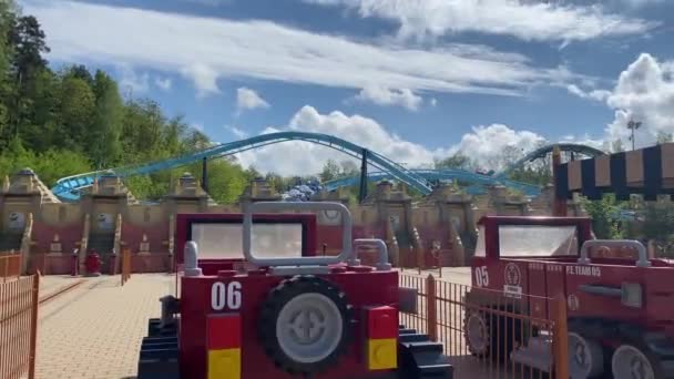 Gunzburg Germany May 2024 Amusement Park Legoland Germany High Quality — Vídeos de Stock