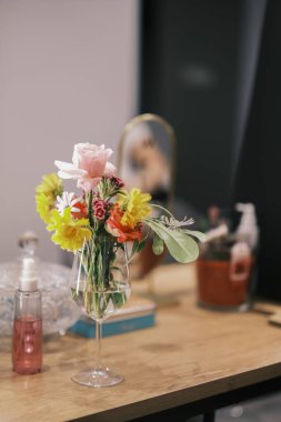 Kuaför salonu, mobilya, kuaför mesleği. Yüksek kalite fotoğraf